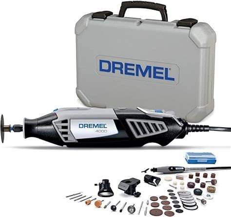 Dremel 4000 Rotary Tool 175W Multi Tool Kit (4 Attachments, 50 .